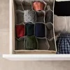 Organizer 16 Fächer 35x28x9 cm Beige Ecru für Schublade Productafbeelding-voorbeeld