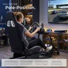 tectake Gamingstuhl Sim-Racing-Cockpit GT-Style Rennsitz Produktbild-Vorschau 7