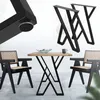 ML-Design 2 stolové nohy, Š50xV71 cm, stolové podnože v Náhľad obrázku produktu 1