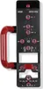 A black and red drilling jig with a red handle. Anteprima dell’immagine prodotto