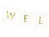 DIY Welcome Girlande weiß 95cm Produktbild-Vorschau 7