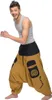 Aladinhose Freizeithose Haremshose Simandra Herren, braun Produktbild-Vorschau 2