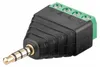 Svorkovnice 4pólová > konektor 3,5 mm (4pólový, stereo) Náhled obrázku produktu 1