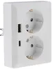 MILOS Schutzkontaktsteckdose 2-fach 250V/16A USB A+C/PD Produktbild-Vorschau 4
