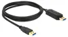 Delock SuperSpeed USB 5 Gbps Data Link Kabel + KM Switch Produktbild-Vorschau 1