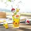 Szklany kubek Pikachu z metalową słomką 485 ml - oficjalna Anteprima dell’immagine prodotto 6