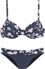 LASCANA Bügel-Bikini marine-bedruckt Größe 40 Cup G Produktbild-Vorschau 1