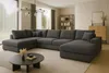 Ecksofa FABIO 328x182 cm mit Schlaffunktion, Produktbild-Vorschau 1