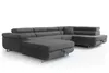 Sofiland Aller U-Form Wohnlandschaft XXL Schlaffunktion 2 Produktbild-Vorschau 3