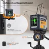 CIGMAN CM-G02 Kreuzlinienlaser Grün – Selbstnivellierend, Produktbild-Vorschau 6