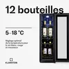 Klarstein Cave a Vin sur Pieds, Caves à Vin de 32L avec une Voir les images du produit 3