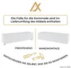 AX LIVING Wohnwand Modern Kossana 1 – 300 cm Breite, Produktbild-Vorschau 8