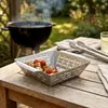 Vilde | Panier de barbecue en acier inoxydable - 22x18,5x6 Voir les images du produit 2