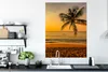 MuchoWow® Poster Palme - Strand - Sonnenuntergang - Meer Produktbild-Vorschau 3