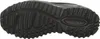 The image shows the sole of a black shoe. Voir les images du produit