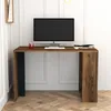Skye Decor, Lima - Walnut, Anthracite, bureau, noyer, 100 % Voir les images du produit 2