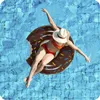 KRUMAD Ciambella galleggiante marrone gonfiabile - Ø 75 cm Anteprima dell’immagine prodotto 11
