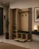 MOEBLO Flurgarderobe JOHN – Kompaktgarderobe mit Produktbild-Vorschau 2