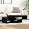vidaXL Couchtisch Schwarz Eichen-Optik 105x55x32 cm Produktbild-Vorschau 2