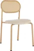 CDGlobal Esszimmerstühle 2er Set, Küchenstuhl mit Rattan Produktbild-Vorschau 11