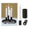 Novaliv 4x Kerzenständer magnetisch 2,8x5cm SCHWARZ Produktbild-Vorschau 2
