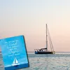 Segelboot Metallschild XL in 21x28 cm mit Spruch Segel Produktbild-Vorschau 5
