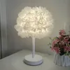 Nachttischlampen, Blumen-Tischlampe, Weiße Petalen Produktbild-Vorschau 5