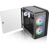 Thermaltake View 51 TG ARGB, Midi Tower, PC, Čierna, ATX, Náhľad obrázku produktu 3