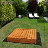 KOTARBAU® Sandkasten mit Abdeckung 100x100 cm Sandkiste aus Produktbild-Vorschau 9
