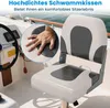 2-teiliges klappbares Bootssitz-Set, niedrige Rückenlehne, Produktbild-Vorschau 4
