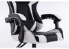 Chaise gaming LEMBIT – noir / blanc Voir les images du produit 10