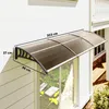 Vordach für Haustür/Fenster, wetterfest, Braun, Produktbild-Vorschau 2