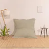 Pouf in velluto a coste BANANAIR 180 x 140 cm beige Anteprima dell’immagine prodotto 4