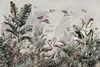 Muralo Vlies Fototapete FLAMINGOS tropische Pflanzen Produktbild-Vorschau 2