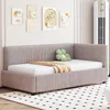 A bedroom scene with a daybed, artwork on the wall, and an air conditioner. Anteprima dell’immagine prodotto