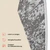 Tapiso Teppich CRYSTAL Rund Hellgrau Wohnzimmer Produktbild-Vorschau 11