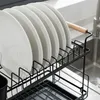 Arendo odkvapkávací stojan na riad, 2 poschodia, Náhľad obrázku produktu 3