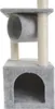 A cat tree with multiple levels, a tunnel, and scratching posts, shown against a white background. Anteprima dell’immagine prodotto