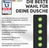 Marketing image with text and checkmarks highlighting product features. Produktbild-Vorschau