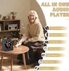 Bluetooth CD přehrávač CD přehrávač se 2 reproduktory HIFI Náhled obrázku produktu 11
