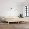 vidaXL Postel z masivu bez matrace 200x200 cm Náhled obrázku produktu 2
