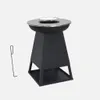 Braciere barbecue con vano portaoggetti, Ø59cm , Nero Anteprima dell’immagine prodotto 1