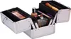 Touch of Beauty Makeup Case Silver Cosmetic Organiser con Anteprima dell’immagine prodotto 4