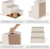 tectake® Haustiertreppe Paw Path für Hunde und Katzen Produktbild-Vorschau 4