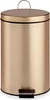 Berilo Treteimer - Metall - 12L - gold - 40 cm Produktbild-Vorschau 1