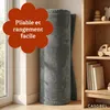 CASABEL Tapis d’Éveil Bébé Velours Gris 150×180 cm, Épais Voir les images du produit 7