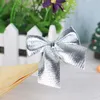 12pcs/Pack Weihnachtsbögen Ornamente Golden Silver Rot Produktbild-Vorschau 3
