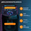 JYX-T8 Karaoke Lautsprecher – Tragbarer Party-Speaker mit Produktbild-Vorschau 3