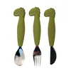 Set di 3 posate in silicone Trixie Mr. Dino Anteprima dell’immagine prodotto 2