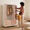Armadio per bambini "Vaarentaa" con 2 ante, 4 cassetti, Anteprima dell’immagine prodotto 4